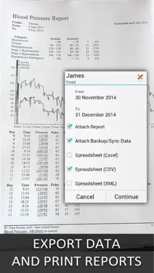 Blood Pressure - MyDiary android App screenshot 3