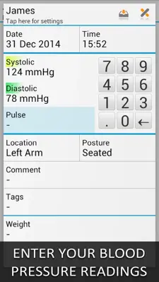 Blood Pressure - MyDiary android App screenshot 8